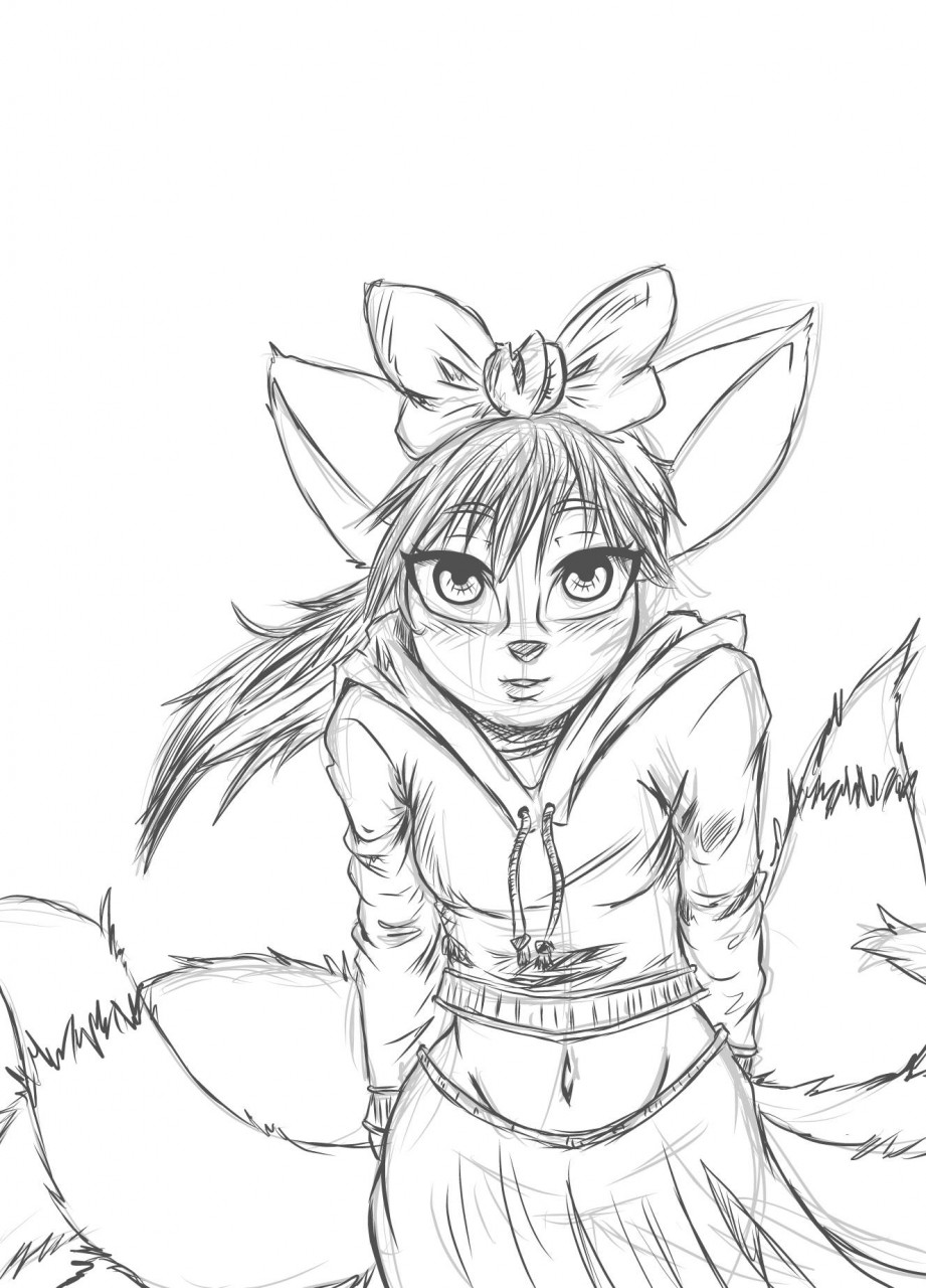 Ichika The 9-Tailed Fennec Fox 2