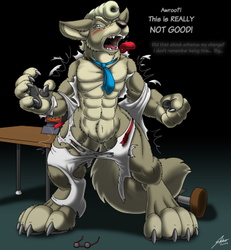Silver Egon werewolf shocker 4