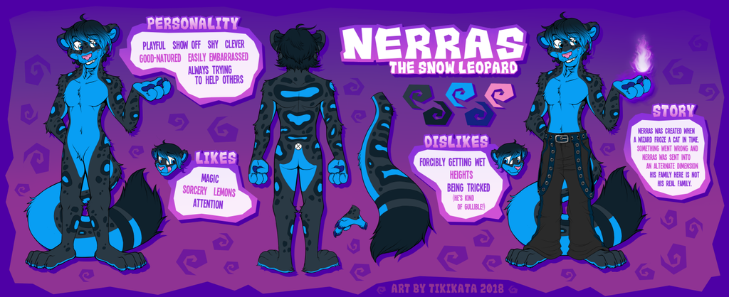 Nerras Reference Sheet (Commission)