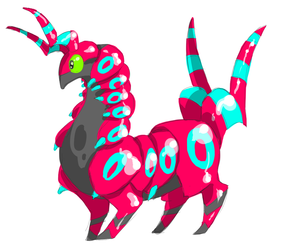 Shiny Scolipede speed drawing