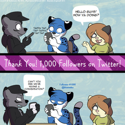 [COM] 1000 Followers on @maxyote Twitter! Thank You!!!