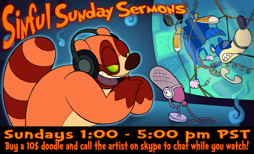 Sinful Sunday Sermons Poster