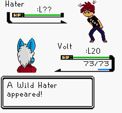 A Wild Hater Appeared!