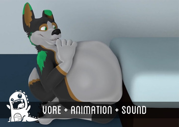 Zuel eats Wolfox! (Animation by Ante)