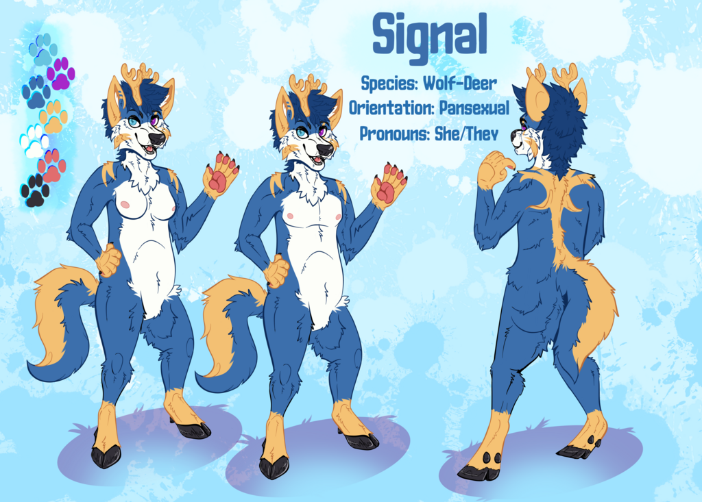 Most recent image: Ref Sheet - Signal