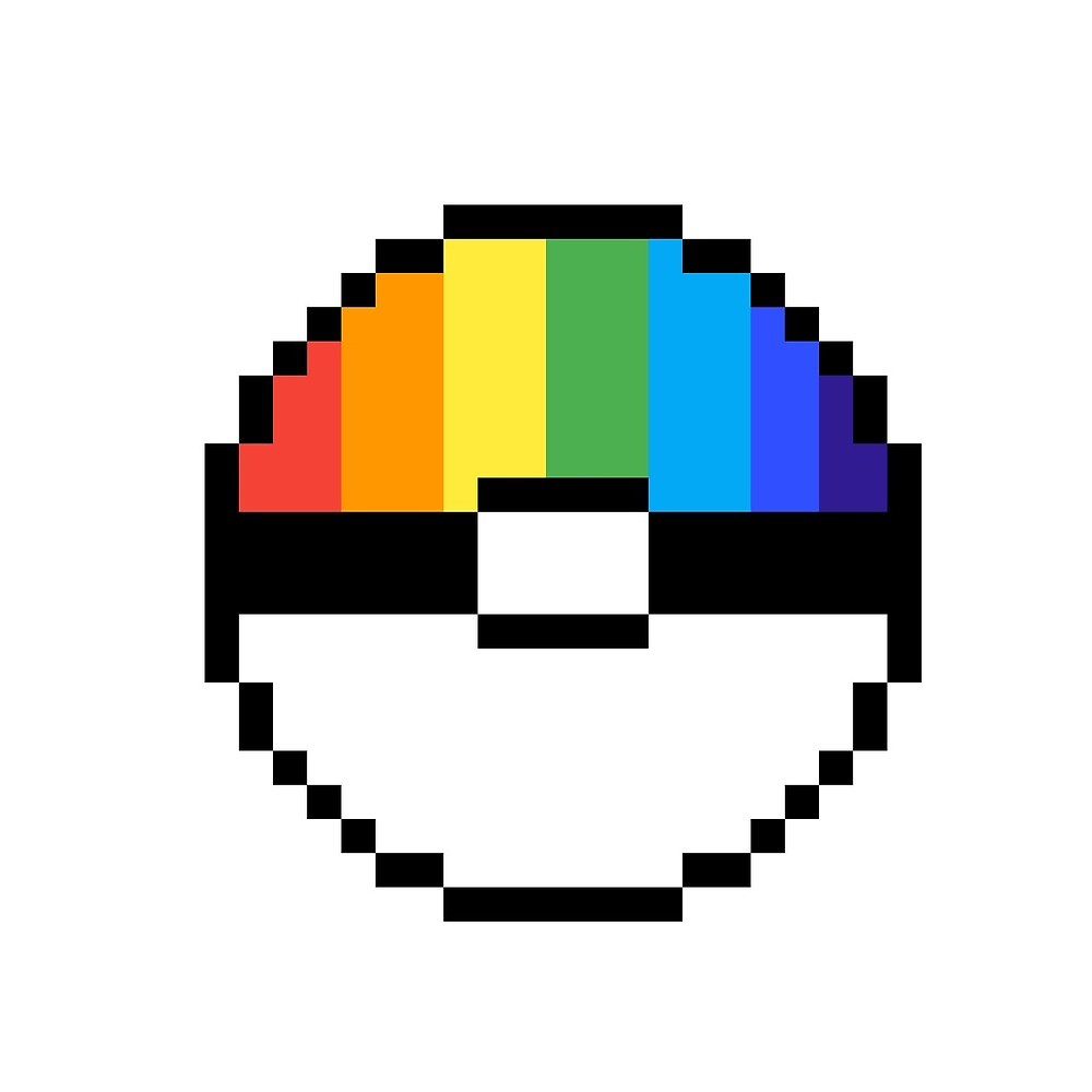 Most recent image: Rainbow Pokeball