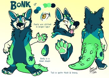 Bonk Character Reference