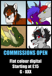 Digital Commissions OPEN - G-XXX - Any Species