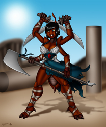 Commission_Warrior Ant-Girl