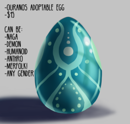 Ouranos Egg Adoptable For Sale!