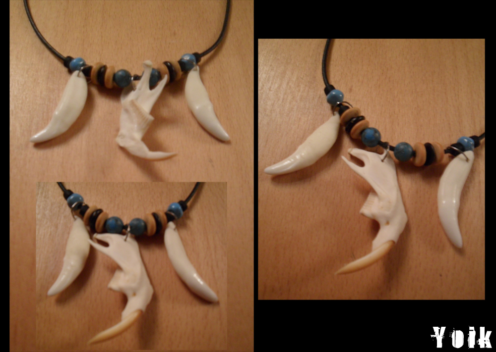 Rat Jaw Necklace (For Sale)