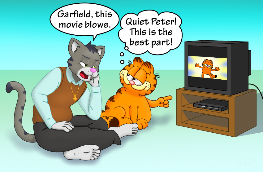Peter the Cat Reviews Garfield Movies