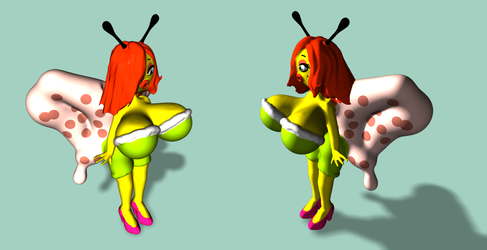 Patra The Butterfly 3d Reference