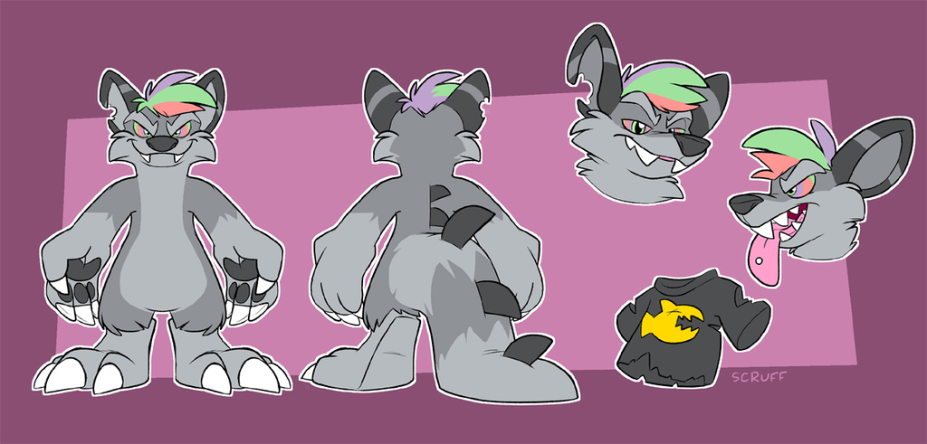 Most recent image: Monster Twitch ref sheet!