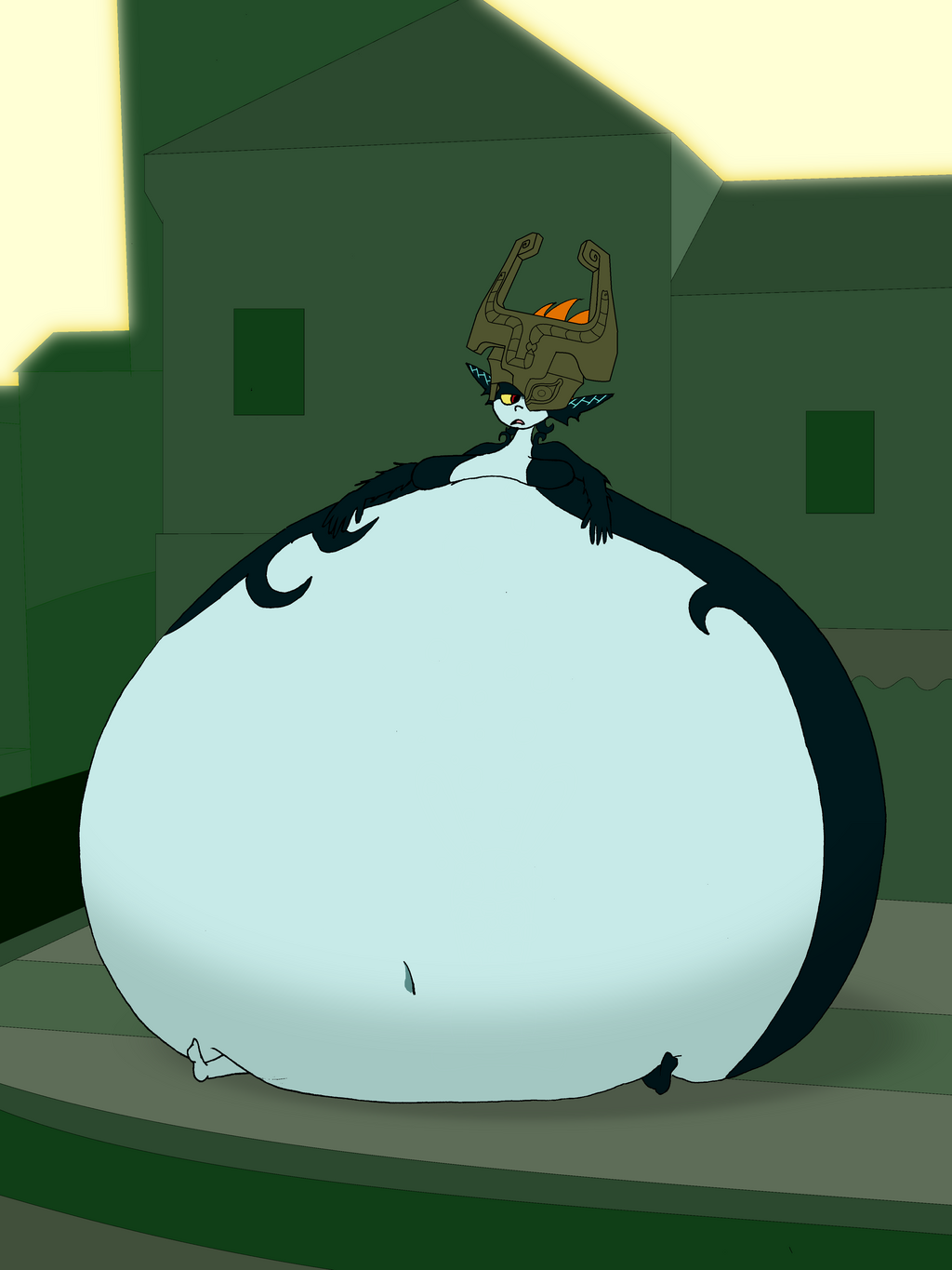 Most recent image: Big, bloated Midna