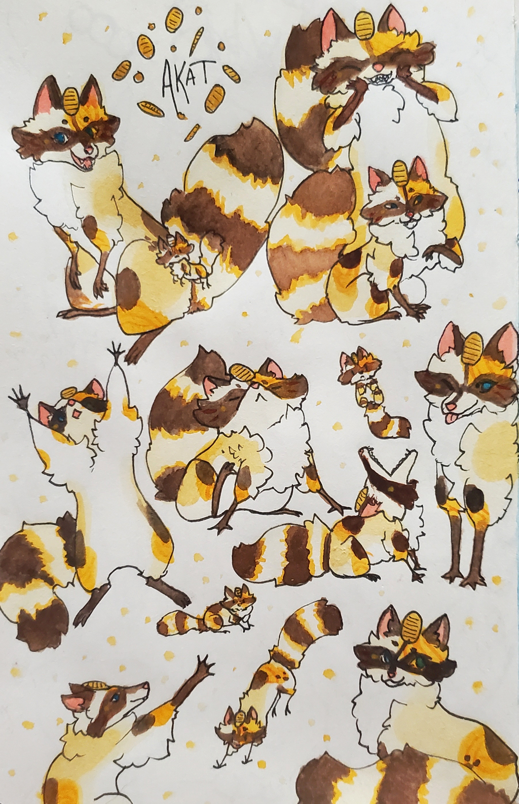 Akat Doodle Page