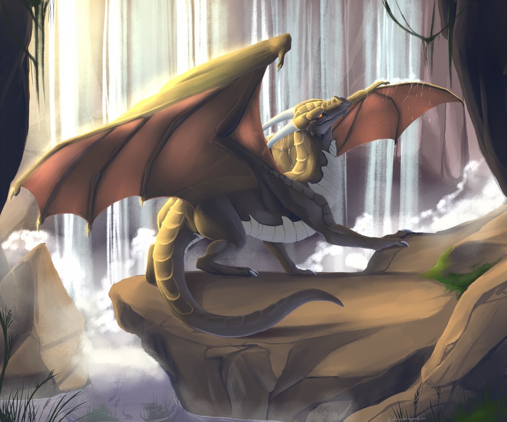 [Commission] Even Dragons..