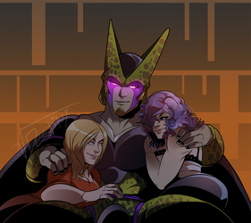 Cell with Babes (COMMISSION)