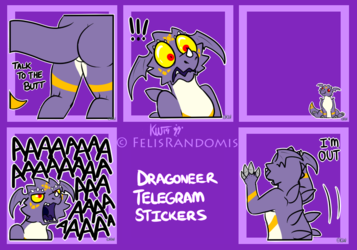 [Patreon] Dragoneer Telegram Stickers 5