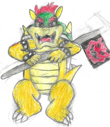 Bowser Day (8/4) - Twirling a flag