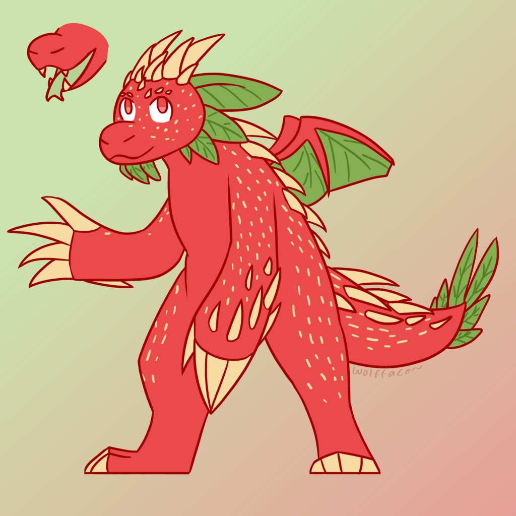 strawberry dragon