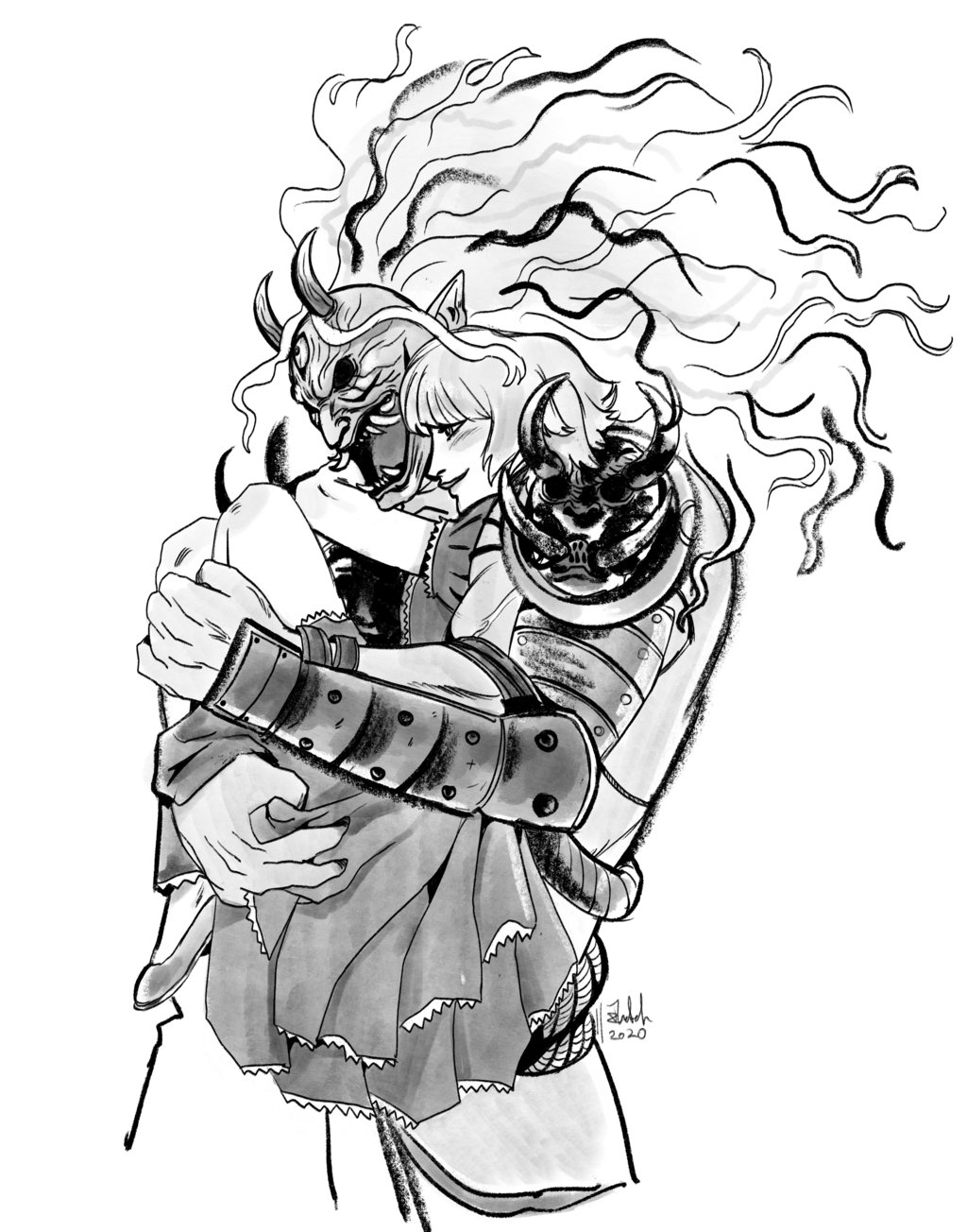 COMMISSION // ONI AND CHIPY
