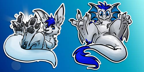 Pawstickers -- by NimRoderick