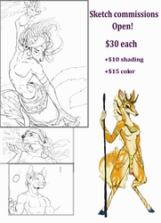 Open for sketch commissions!