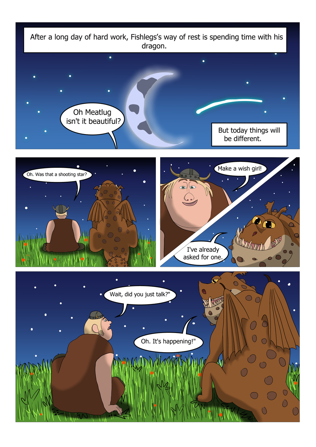 A wish that can be granted, Pg1 
