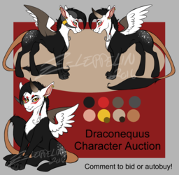 Draconequus Character Auction (USD) (dA)