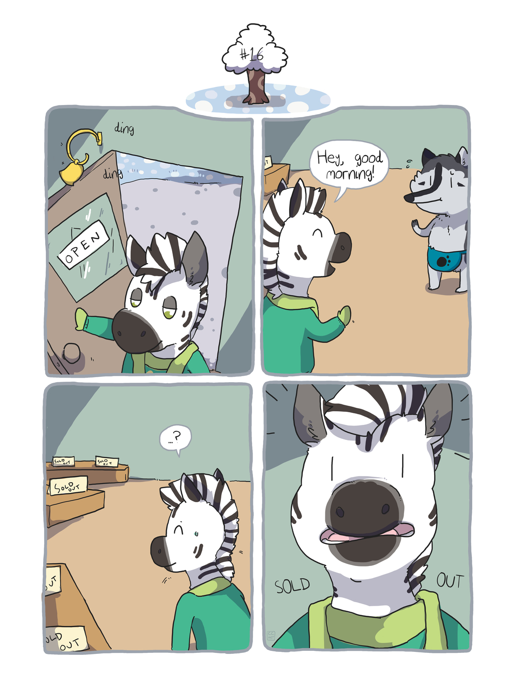 Zebra Crossing #16 [comic]