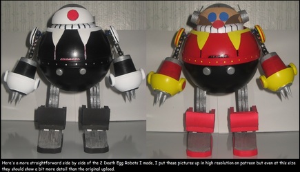 side by side Death Egg Robots