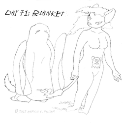 Daily Sketch 71 - Blanket