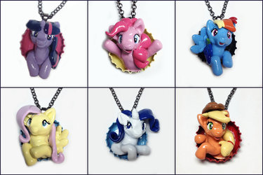 My Little Pony Pop-Out Necklaces