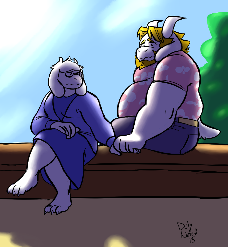 Hope that Toriel and Asgore can work things out and get back together fills...