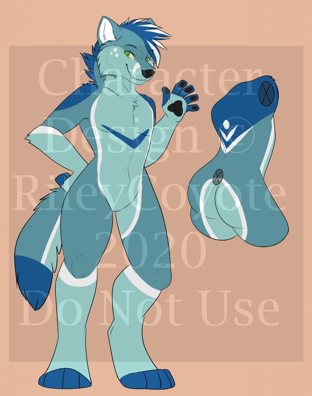 Most recent image: Blue Coyfox Adoptable - FOR SALE