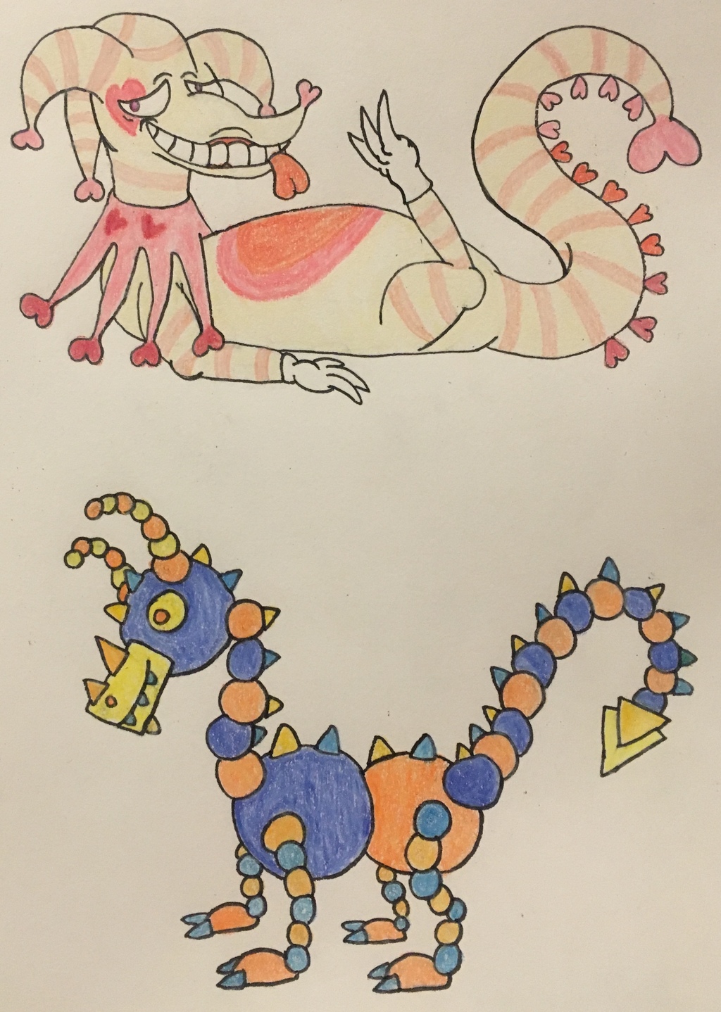 Valentines Jester and Shapes Dragon Adopts (1/2)