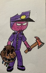 Man purple