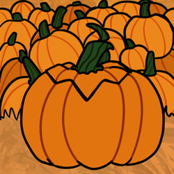 Animated Pumpkin Icon - Saccharine