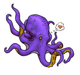 Sweet Octopus--Colors!