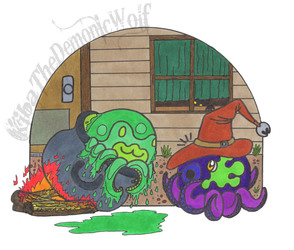 Halloween 13 - Octopus October 4