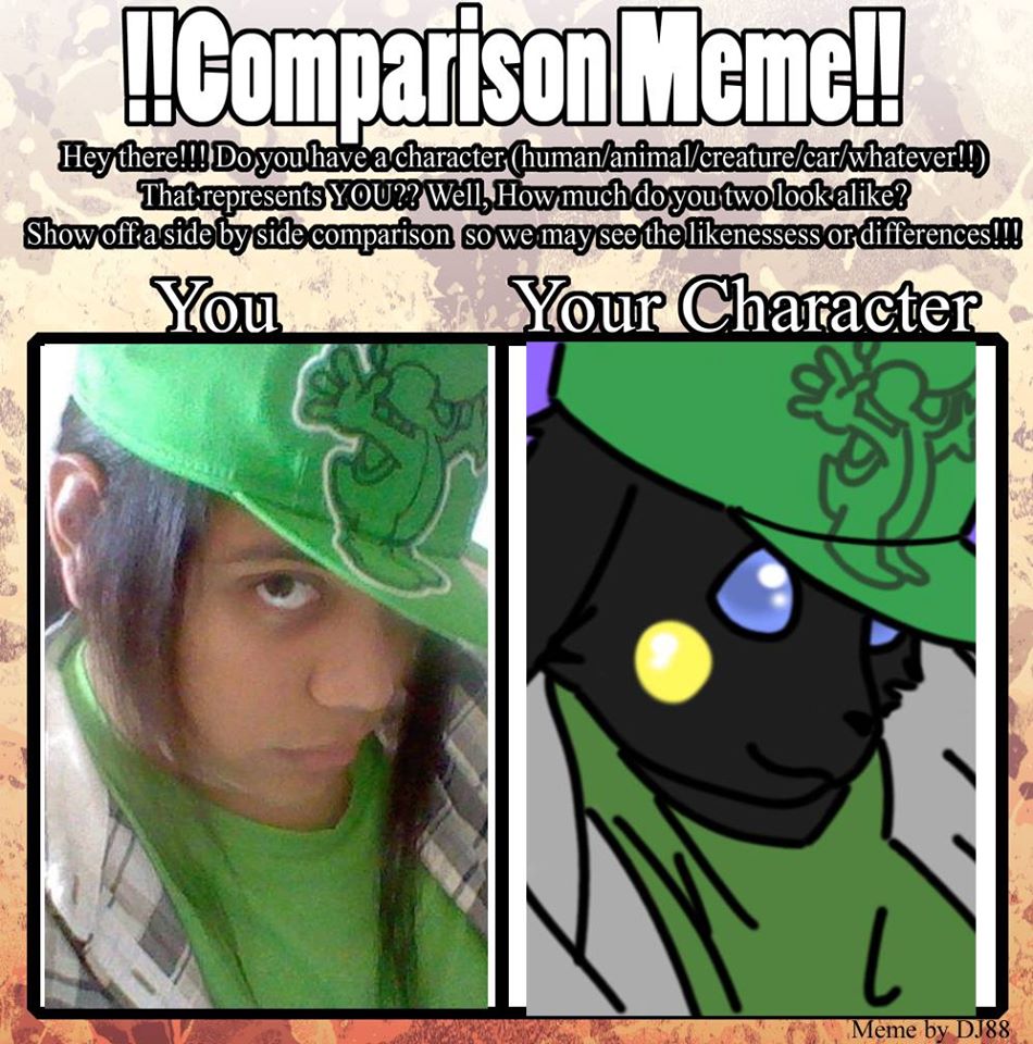comparison meme: Cody Fox