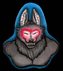 Vancoufur 2014 badge - Werewolf