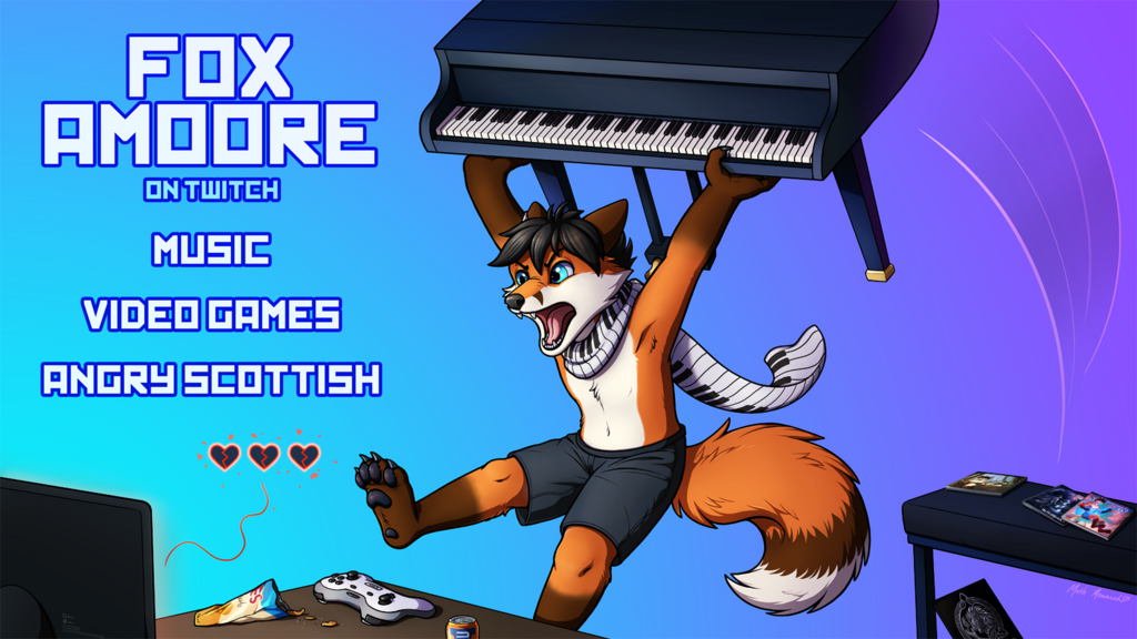 Fox Amoore Twitch Video Banner