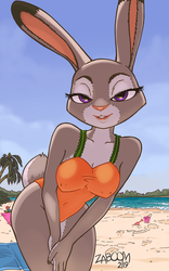 Judy's Bunny Beach Day (Swimsuit Ver.)