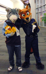 Peter and Nick Wilde at FC'18