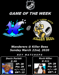 FHL S8 GOTW#13: Wanderers @ Killer Bees