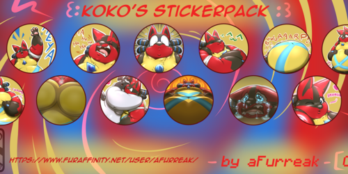 [Com] Koko's Stickerpack