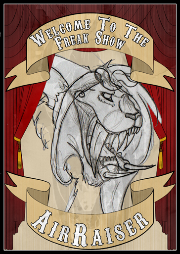 Badge WIP: WElcome to The Freak Show
