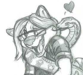 Snake Kisses For Luna